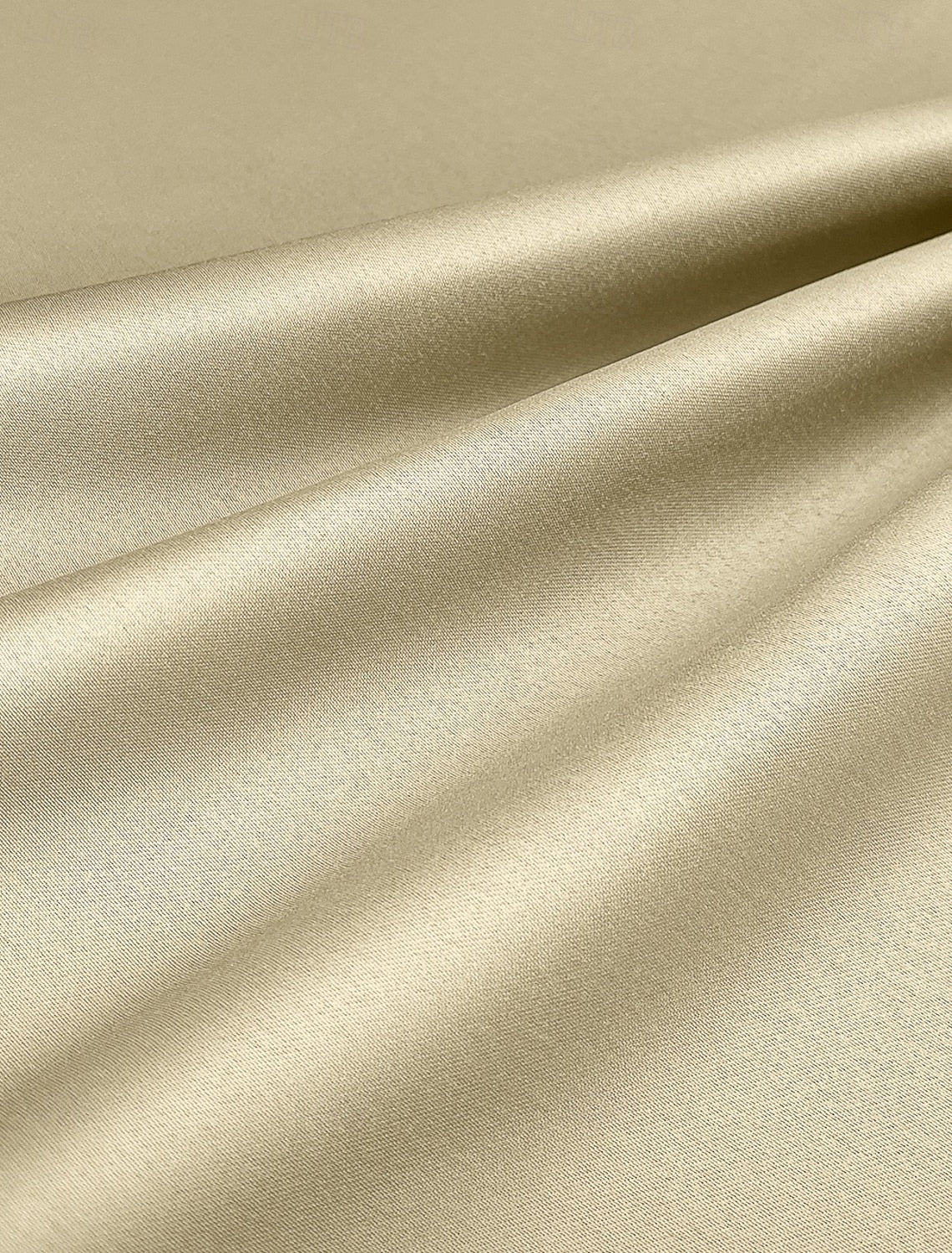 Buyishang Champagne A-Line Mother of the Bride Dress Elegant Vintage V Neck Asymmetrical Satin Long Sleeve with Lace Appliques Solid Color